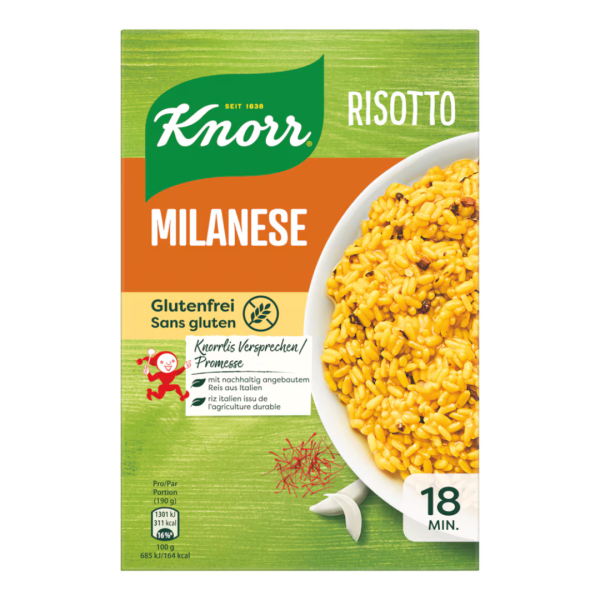 Risotto Milanese Knorr glutenfrei ★
